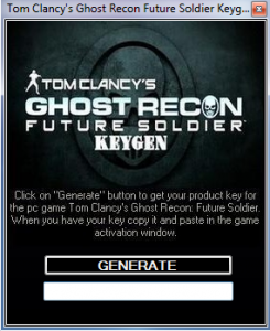 ghost recon future soldier key generator